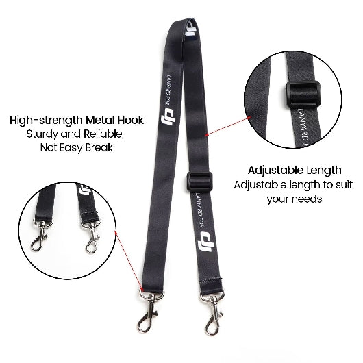 Lanyard Neck Strap for DJI RC/RC 2/for DJI Mini 5/4/3 Pro/Air 3/Mini