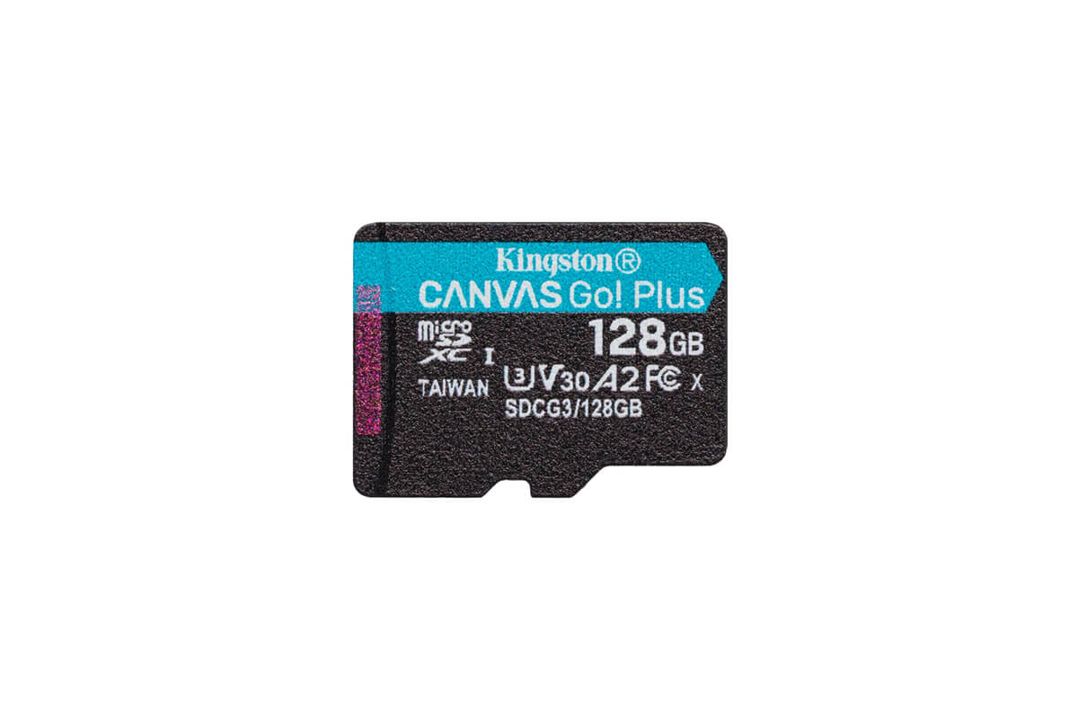 Kingston Canvas Go! Plus microSD Card 128GB — Drone Accessories
