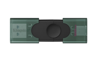 Kingston Technology DataTraveler 128GB USB-A + USB-C 3.2 Gen 1 DuoG2