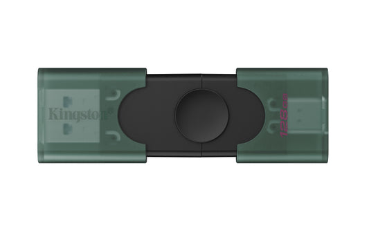 Kingston Technology DataTraveler 128GB USB-A + USB-C 3.2 Gen 1 DuoG2