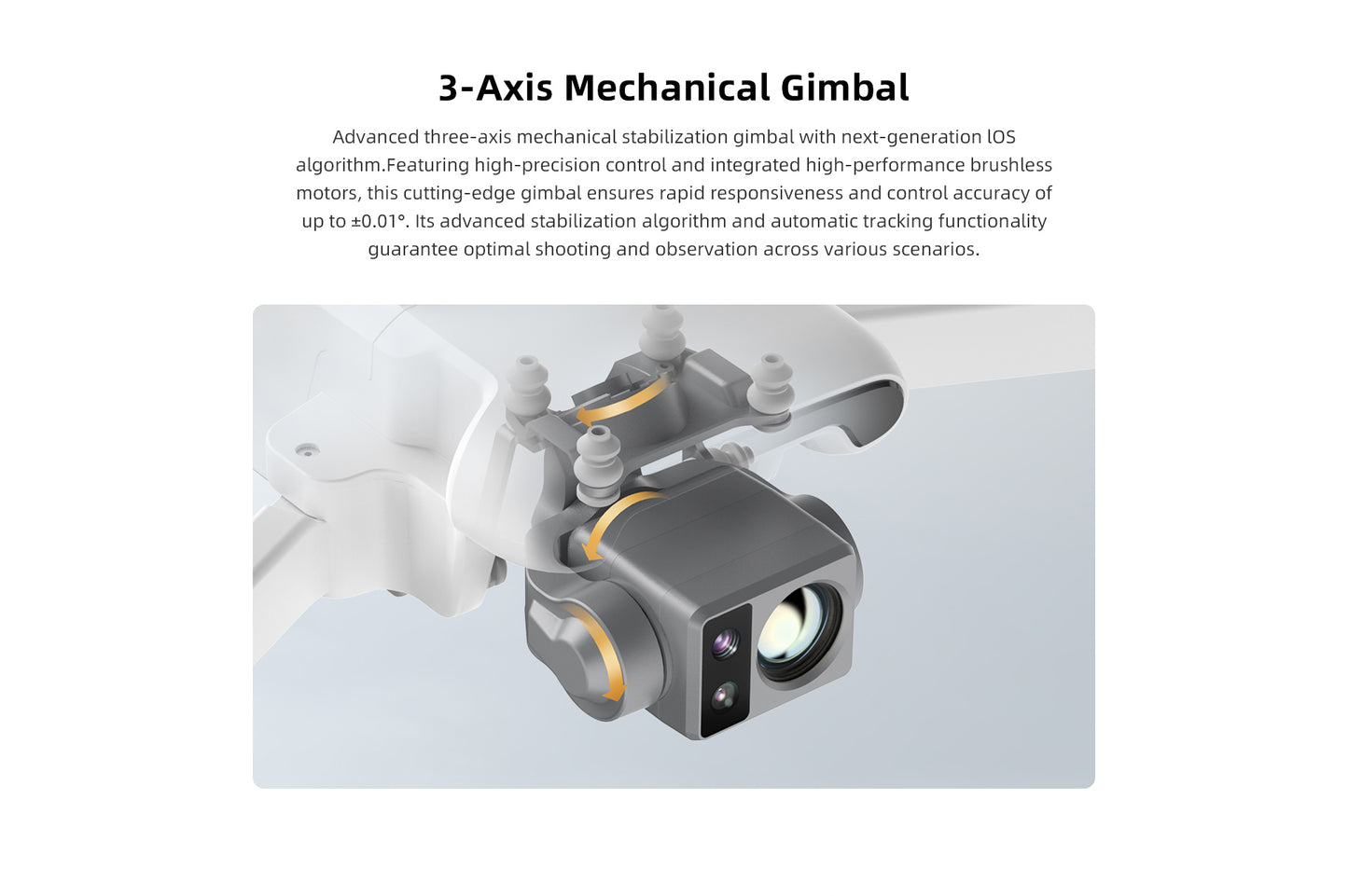 Drone Fimi X8T V640 — 4K Drone Lnfrared Thermal Imaging Lens 3-Camera