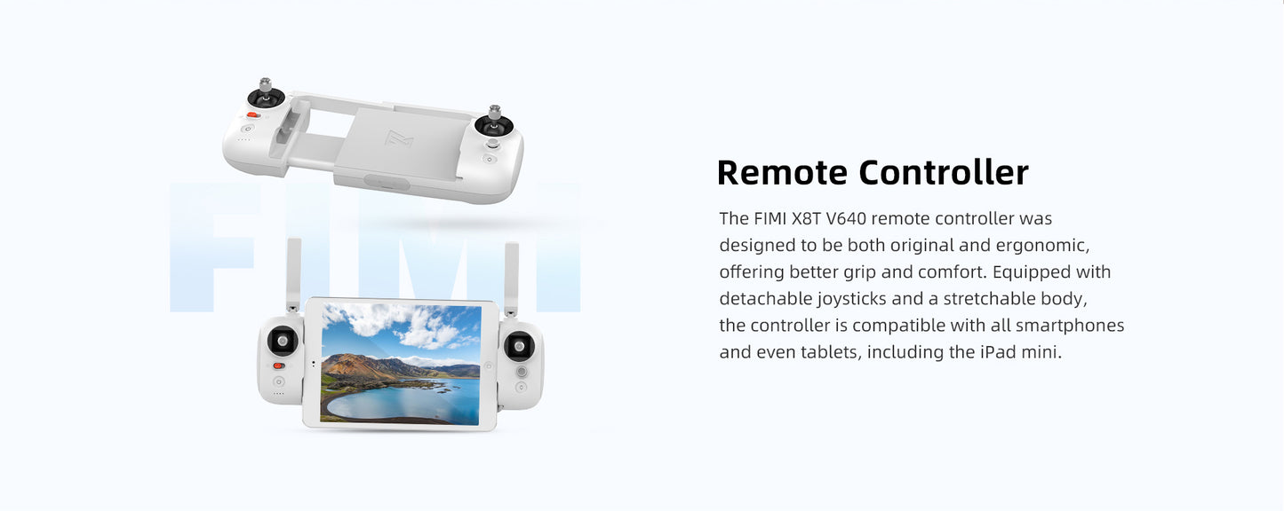 Drone Fimi X8T V640 — 4K Drone Lnfrared Thermal Imaging Lens 3-Camera