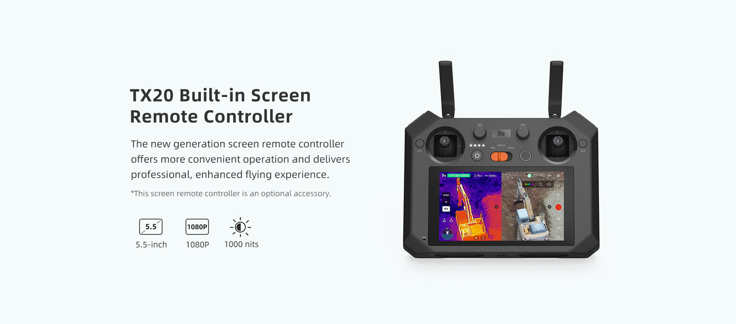 Drone Fimi X8T V640 — 4K Drone Lnfrared Thermal Imaging Lens 3-Camera