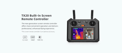 Drone Fimi X8T V640 — 4K Drone Lnfrared Thermal Imaging Lens 3-Camera