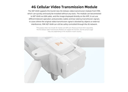 Drone Fimi X8T V640 — 4K Drone Lnfrared Thermal Imaging Lens 3-Camera