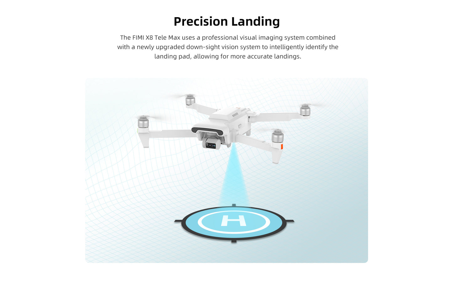 Fimi X8 Tele MAX Drone 4K Professional HDR 48MP 3-Axis Gimbal Camera