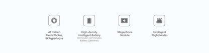 Drone Fimi X8T V640 — 4K Drone Lnfrared Thermal Imaging Lens 3-Camera