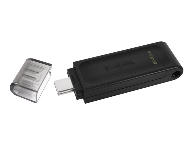 Kingston DataTraveler 70 — USB Flash Drive — 64 GB — USB-C 3.2