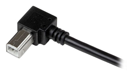 StarTech.com 1m USB 2.0 A to Right Angle B Cable - M/M