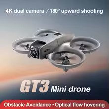 Drone GT3/66 Mini Professional HD 180° Dual Cameras 5G WIFI Brushless