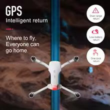 4DRC F10 GPS Drone with 4K Dual Cameras, 23-Minute Flight Time, GPS