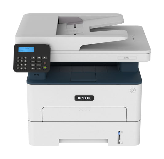 Xerox B225 A4 34ppm Wireless Duplex Copy/Print/Scan PS3 PCL5e/6 ADF 2 Trays 251 Sheets UK