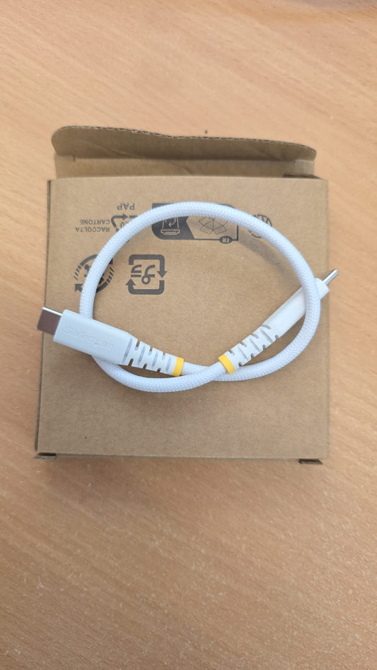 USB Data — 30cm 1ft Braided USB-C Charging Cable