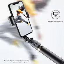 Roreta Gimbal Stabilizer Selfie Stick Foldable Wireless Tripod with