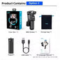 TOKQI-M01 3-Axis Handheld Gimbal Stabilizer for Smartphone, Foldable