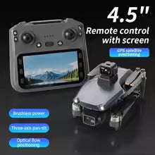 L600 PRO Max GPS Drone 8K Profesional HD Camera 3-axis Gimbal Aerial