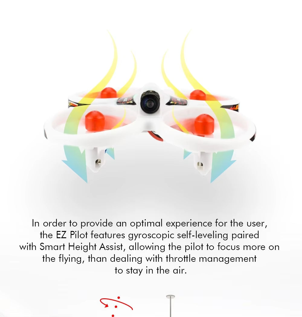 Emax EZ Pilot 82MM Mini 5.8G Indoor FPV Racing Drone RTF /BNF with