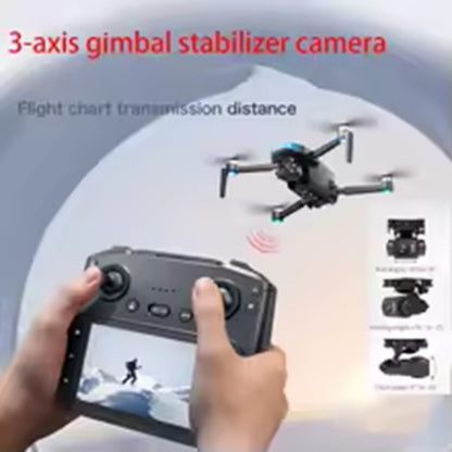 Drone SX1 MAX — Professional 3-axis Gimbal Stabilizer Camera with 5G