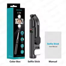 Keelead Selfie Stick Tripod with Fill Light Wireless Bluetooth, 45.66