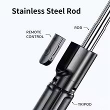 Handheld 360 Degree Flexible Sports Camera Monopod Stand Mobile Phone