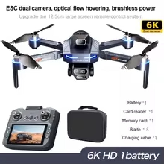 GT8 Rc Drone Profesional HD Dual Camera With Screen FPV WIFI
