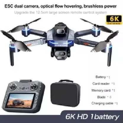 GT8 Rc Drone Profesional HD Dual Camera With Screen FPV WIFI