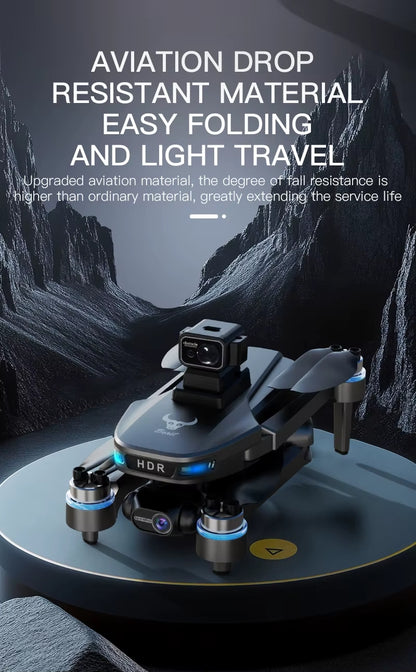 ZLL SG109 MAX2 Professional Drone With 4K Camera 3-Axis Gimbal WIFI 360 Obstacle Avoidance - 1 Bateries - Screen Remote FPV Brushless