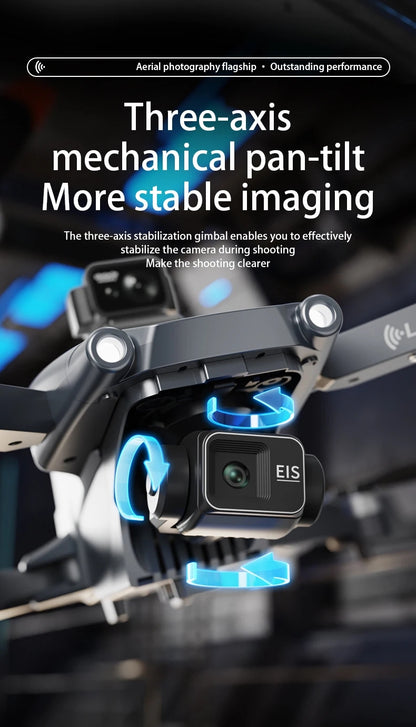 L600 PRO Max GPS Drone 8K Profesional HD Camera 3-axis Gimbal Aerial