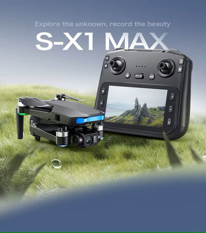 Drone SX1 MAX — Professional 3-axis Gimbal Stabilizer Camera with 5G