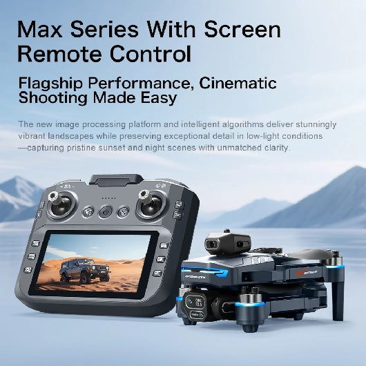 GT8 Rc Drone Profesional HD Dual Camera With Screen FPV WIFI