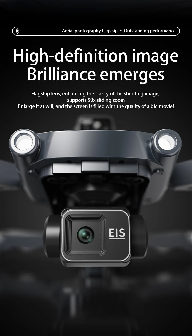 L600 PRO Max GPS Drone 8K Profesional HD Camera 3-axis Gimbal Aerial