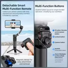 TOKQI-M01 3-Axis Handheld Gimbal Stabilizer for Smartphone, Foldable