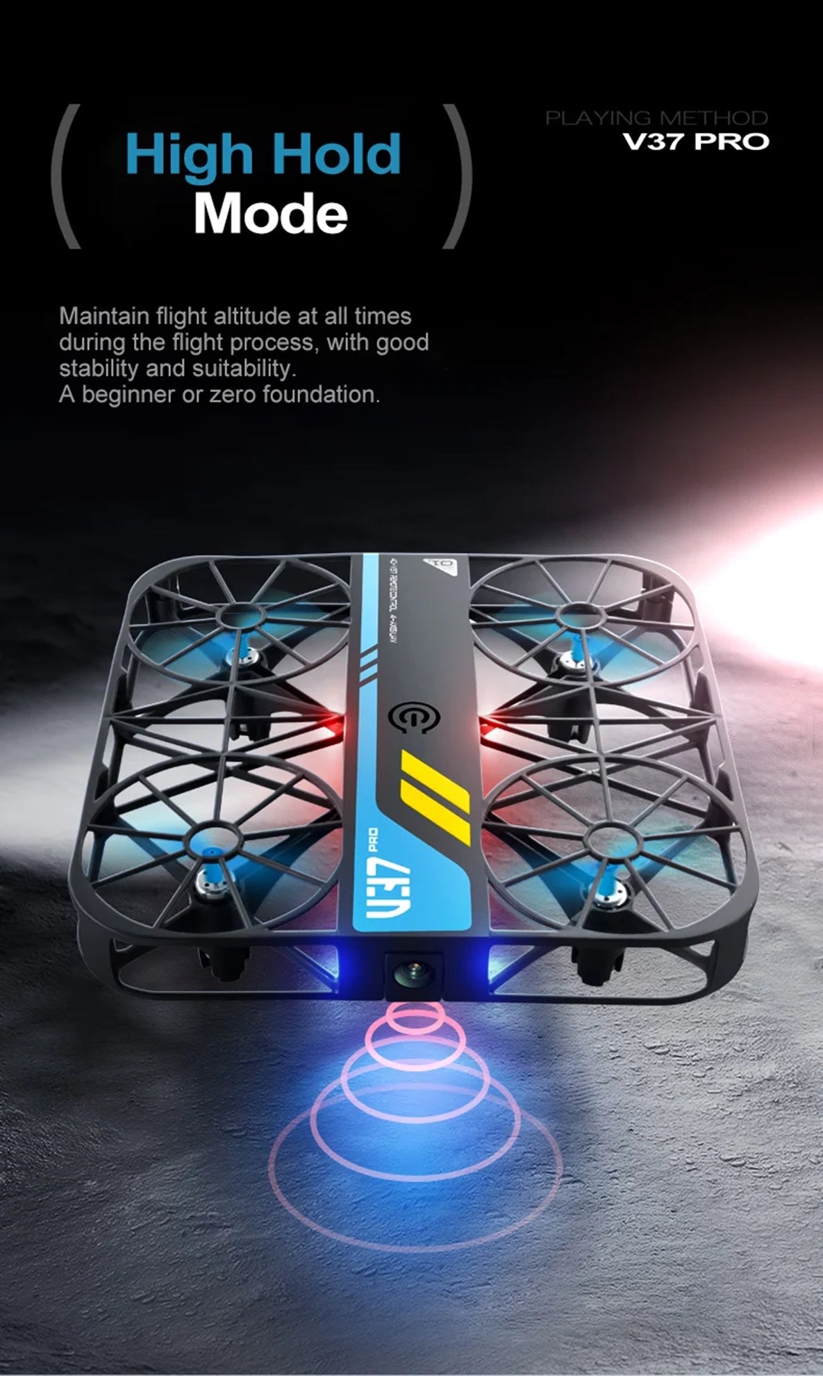 4DRC V37 New Mini 8K Drone with Camera 4K HD Easy To Carry WiFi FPV