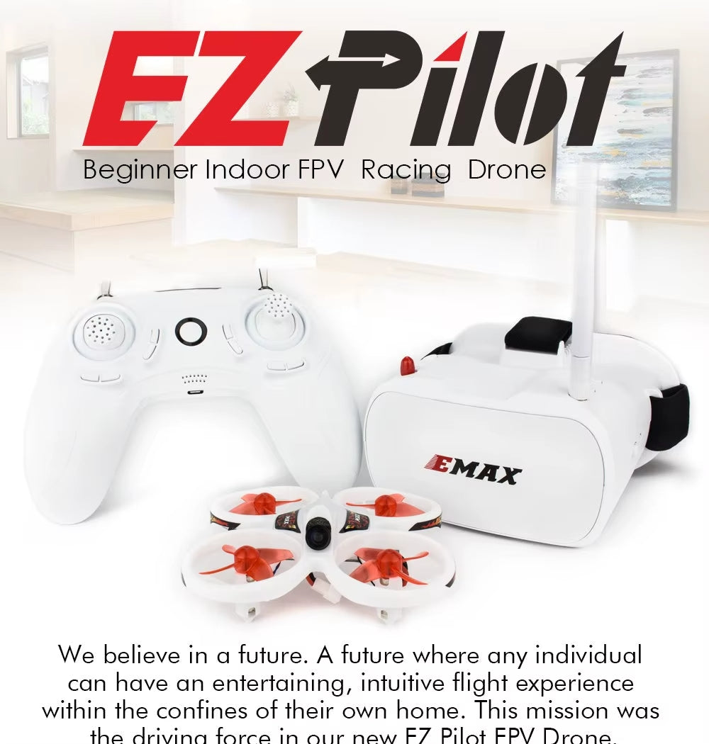 Emax EZ Pilot 82MM Mini 5.8G Indoor FPV Racing Drone RTF /BNF with