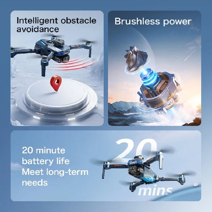 GT8 Rc Drone Profesional HD Dual Camera With Screen FPV WIFI