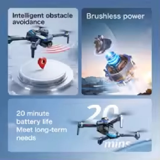GT8 Rc Drone Profesional HD Dual Camera With Screen FPV WIFI