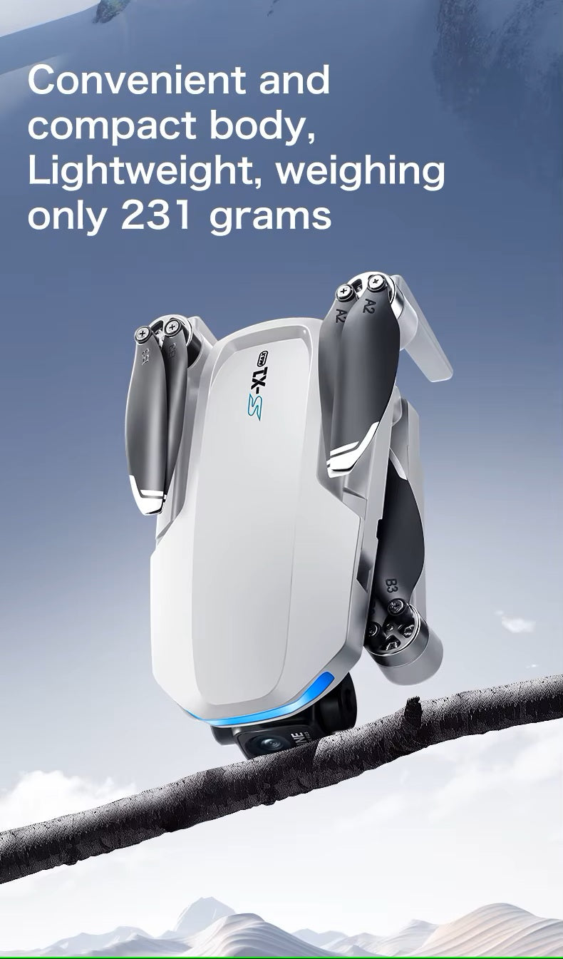 Drone SX1 MAX — Professional 3-axis Gimbal Stabilizer Camera with 5G