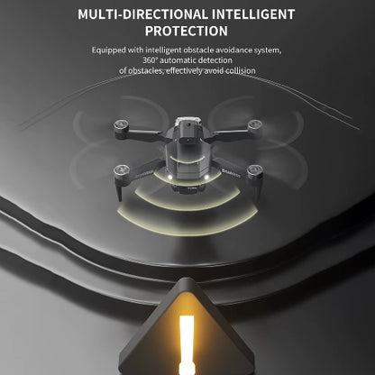 D76 Remote Control Drone 1080P Dual Camera Brushless Motor Obstacle