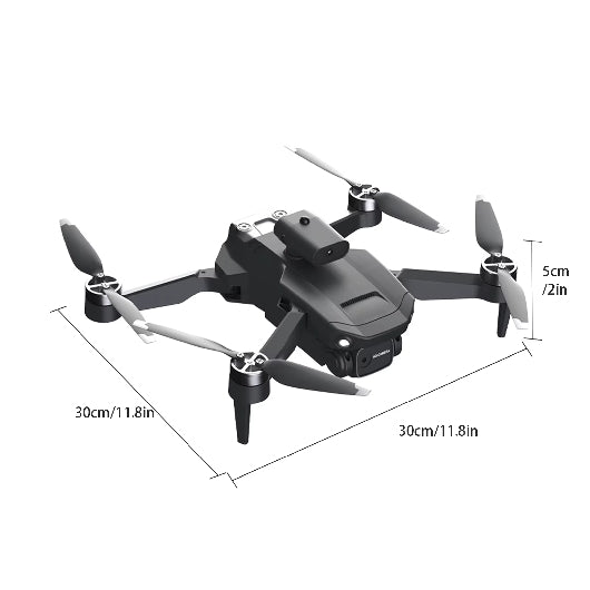D76 Remote Control Drone 1080P Dual Camera Brushless Motor Obstacle