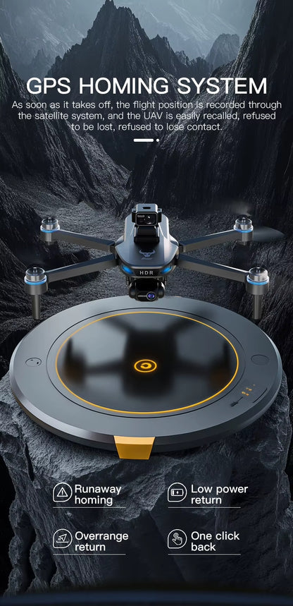 ZLL SG109 MAX2 Professional Drone With 4K Camera 3-Axis Gimbal WIFI 360 Obstacle Avoidance - 1 Bateries - Screen Remote FPV Brushless