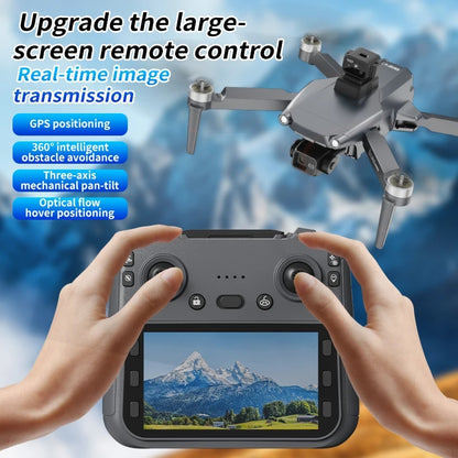 L600 PRO Max GPS Drone 8K Profesional HD Camera 3-axis Gimbal Aerial