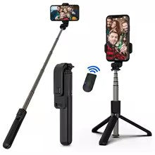 H1 Wireless Bluetooth Selfie Stick Tripod Monopod Stand Phone Holder