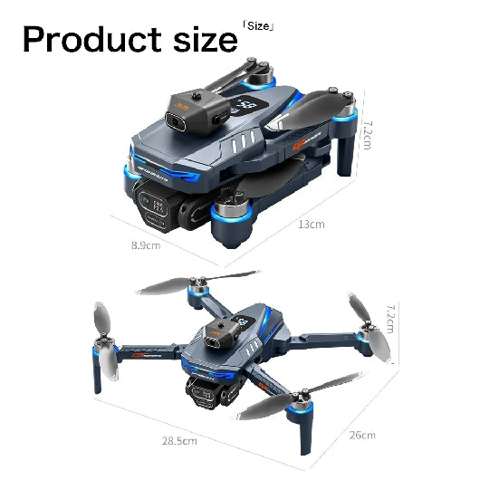 GT8 Rc Drone Profesional HD Dual Camera With Screen FPV WIFI