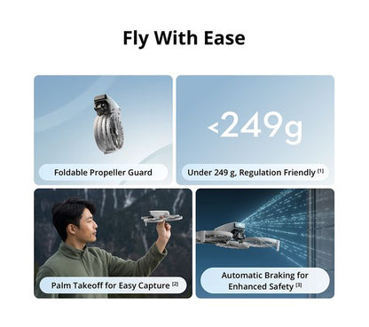 DJI Flip Drone with RC-N3 Controller — Grey