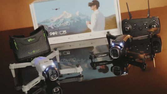 H20 — E4 Drone Remote Control Optical Flow Hovering HD Dual Camera
