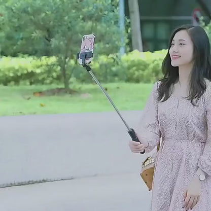 H1 Wireless Bluetooth Selfie Stick Tripod Monopod Stand Phone Holder