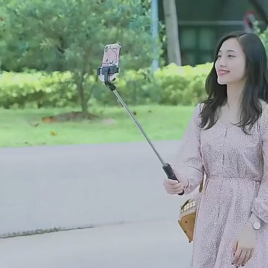 H1 Wireless Bluetooth Selfie Stick Tripod Monopod Stand Phone Holder