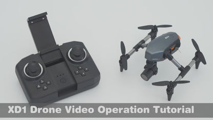 XD1 Pro Mini Drone 4K 8K Dual Camera WIFI Alloy Anti-drop Optical