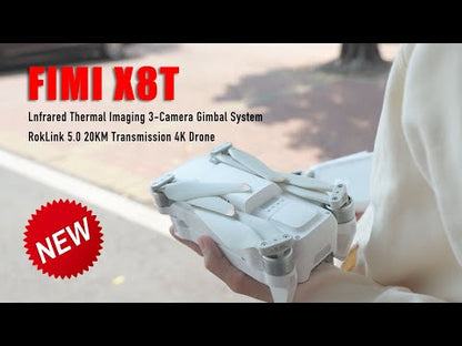 Drone Fimi X8T V640 — 4K Drone Lnfrared Thermal Imaging Lens 3-Camera